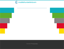 Tablet Screenshot of mozillathunderbird.com